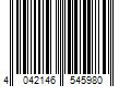 Barcode Image for UPC code 4042146545980