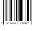 Barcode Image for UPC code 4042333747807