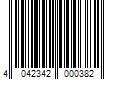 Barcode Image for UPC code 4042342000382