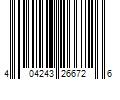 Barcode Image for UPC code 404243266726