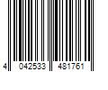 Barcode Image for UPC code 4042533481761