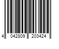 Barcode Image for UPC code 4042809203424