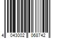 Barcode Image for UPC code 4043002068742