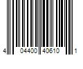 Barcode Image for UPC code 404400406101