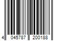 Barcode Image for UPC code 4045787200188