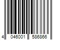 Barcode Image for UPC code 4046001586866