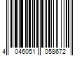 Barcode Image for UPC code 4046051058672