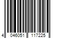 Barcode Image for UPC code 4046051117225