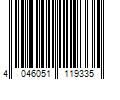 Barcode Image for UPC code 4046051119335