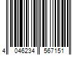 Barcode Image for UPC code 4046234567151