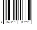 Barcode Image for UPC code 4046281303252