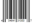 Barcode Image for UPC code 404641310007