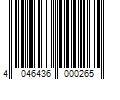 Barcode Image for UPC code 4046436000265