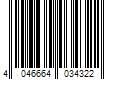 Barcode Image for UPC code 4046664034322