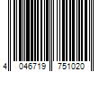 Barcode Image for UPC code 4046719751020