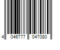 Barcode Image for UPC code 4046777047080