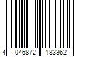 Barcode Image for UPC code 4046872183362