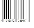 Barcode Image for UPC code 4046872335617