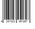 Barcode Image for UPC code 4047023451897