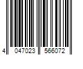 Barcode Image for UPC code 4047023566072