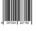 Barcode Image for UPC code 4047024287150