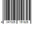 Barcode Image for UPC code 4047025151825