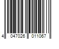 Barcode Image for UPC code 4047026011067