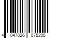 Barcode Image for UPC code 4047026075205