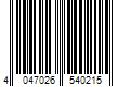 Barcode Image for UPC code 4047026540215