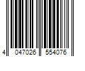 Barcode Image for UPC code 4047026554076