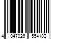 Barcode Image for UPC code 4047026554182