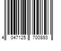 Barcode Image for UPC code 4047125700893