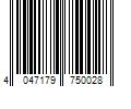 Barcode Image for UPC code 4047179750028