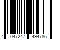 Barcode Image for UPC code 4047247494786