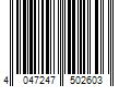 Barcode Image for UPC code 4047247502603