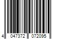 Barcode Image for UPC code 4047372072095