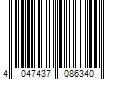 Barcode Image for UPC code 4047437086340