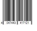 Barcode Image for UPC code 4047443417121