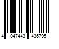 Barcode Image for UPC code 4047443436795