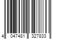 Barcode Image for UPC code 4047481327833