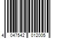 Barcode Image for UPC code 4047542012005