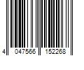 Barcode Image for UPC code 4047566152268