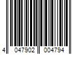 Barcode Image for UPC code 4047902004794