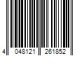 Barcode Image for UPC code 4048121261852