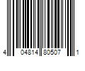 Barcode Image for UPC code 404814805071