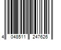 Barcode Image for UPC code 4048511247626