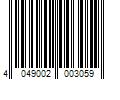 Barcode Image for UPC code 4049002003059