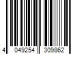 Barcode Image for UPC code 4049254309862