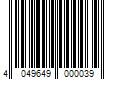 Barcode Image for UPC code 4049649000039