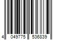 Barcode Image for UPC code 4049775536839